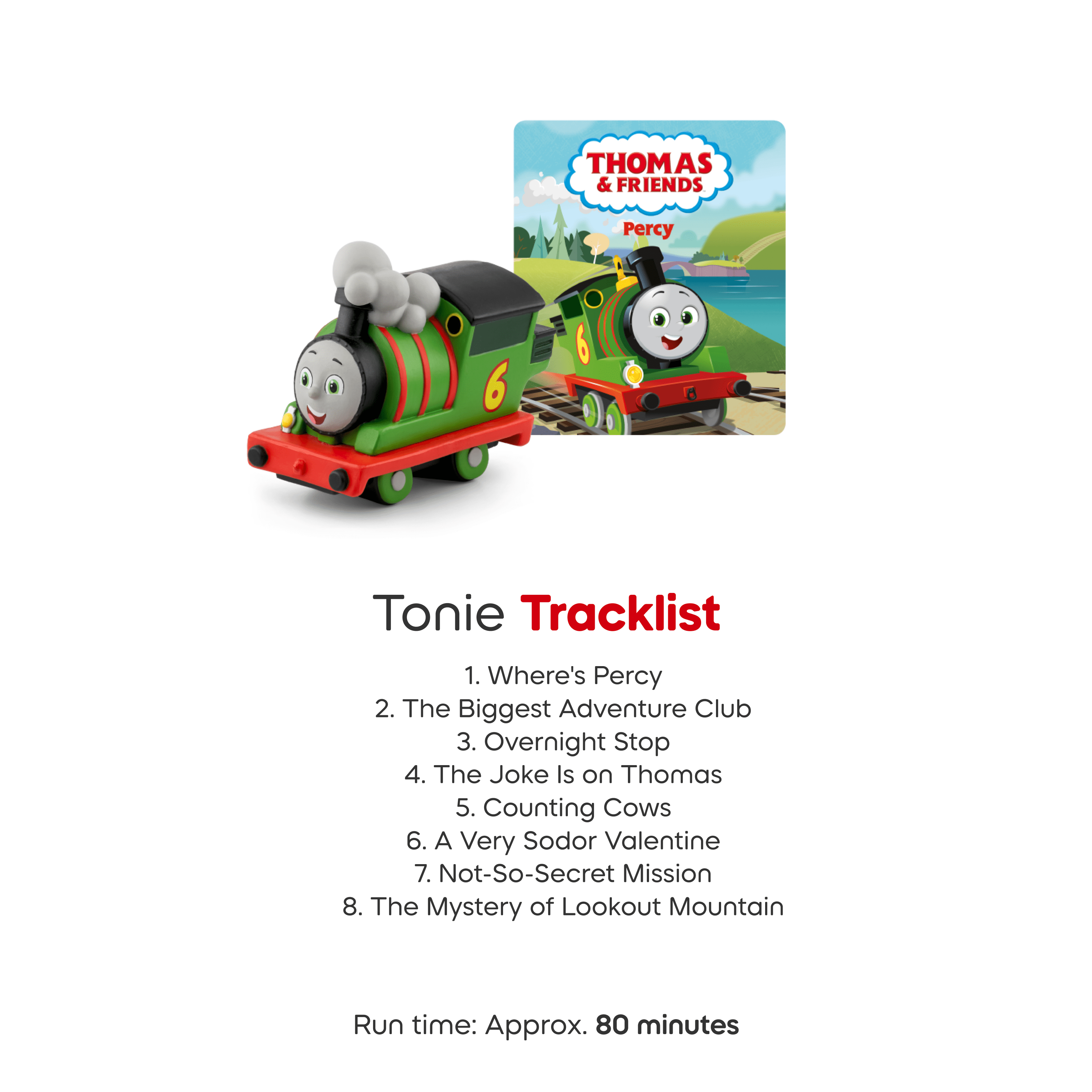 tonies All Engines Go: Percy Audio Play Figurine - English Only