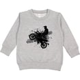 thumbnail image 2 of Inktastic Motocross Dirt Biking Bmx Toddler Sweatshirt, 2 of 4