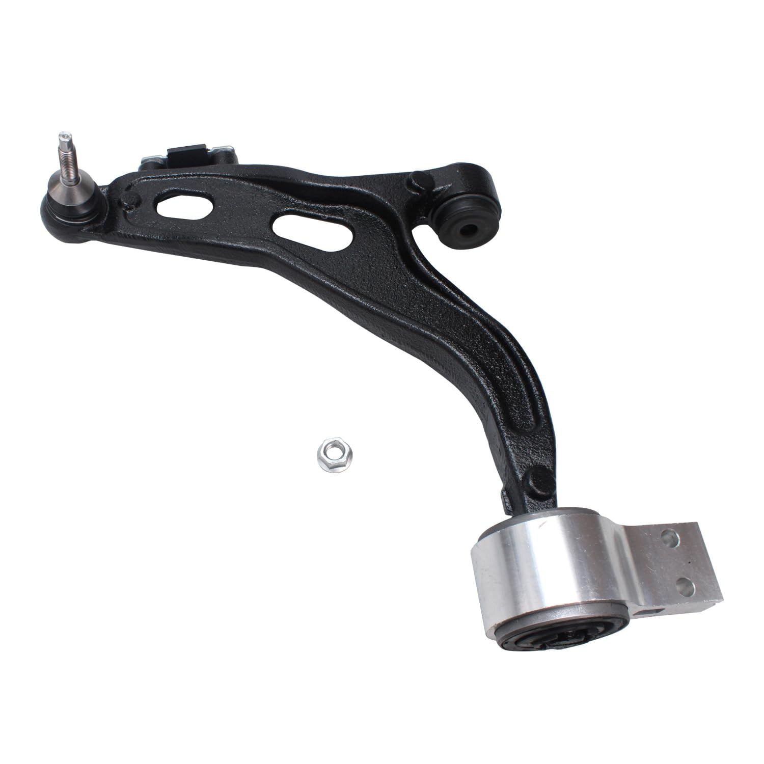 Detroit Axle - Front Control Arm for AWD 2005-2007 Ford Five Hundred Freestyle Mercury Montego, Lower Left Control Arm w/Ball Joint Assembly 2005 2006 2007 Replacement