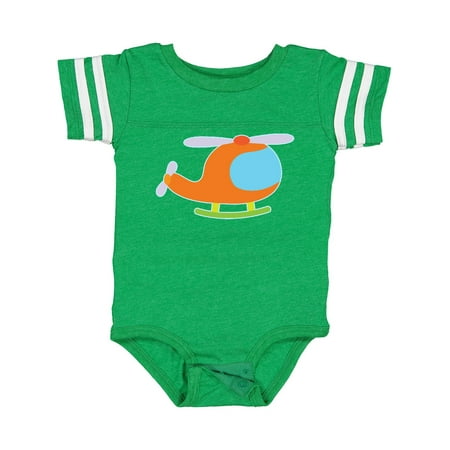 

Inktastic Helicopter Cute Flying Gift Baby Boy or Baby Girl Bodysuit