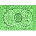 thumbnail image 1 of Ahgly Company Indoor Rectangle Medallion Green Traditional Area Rugs, 2' x 3', 1 of 1