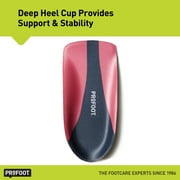 PROFOOT Plantar Fasciitis Orthotics, Women's 6-10, 1 Pair
