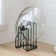 thumbnail image 2 of Kitchen Cutting Board Cutlery Storage Rack Pot Lid Cover Kitchen Utensil Box Black, 2 of 2