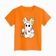 thumbnail image 4 of TOWED22 Toddler Girls Boys Halloween Shirts Cutest Graphic T-Shirts Kid Spooky Season Outfits Tees Tops, 4 of 6