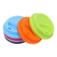 thumbnail image 1 of 6pcs Tazas de silicona Cubiertas a prueba de polvo TAPA Universal Tapa Tapa de la taza de silicona, 1 of 5