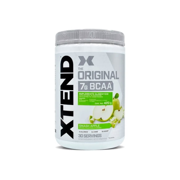 Bcaas Aminoácidos Ramificados Xtend 420 Gramos Manzana Verde
