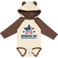 thumbnail image 3 of Inktastic Memorial Day Grunge Remembering Those We Have Lost Boys or Girls Long Sleeve Baby Bodysuit, 3 of 5