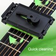 thumbnail image 3 of Hioecau Guitar String Cleaner Tool Acoustic Electric Guitar Bass Ukulele String Cloth Scrubber Fingerboard Fretboard Maintenance Cleaning Tool, 3 of 7