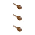 thumbnail image 4 of Injueey Cucharas de cocina de teca, espumadera para sopa, pala de cocina, cucharón de para el hogar, juego de utensilios de cocina con Type1 NO1, 4 of 6