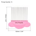 thumbnail image 2 of Uxcell Paper Quilling Tool Comb Origami Carding Holder Create Strip Loops, Pink, 2 of 5