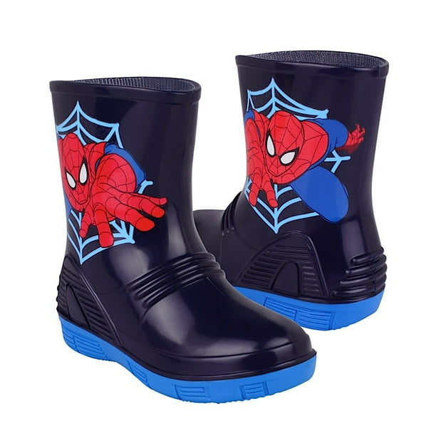 HOT Spiderman Bubble Gummers Botas De Lluvia Botas De Lluvia