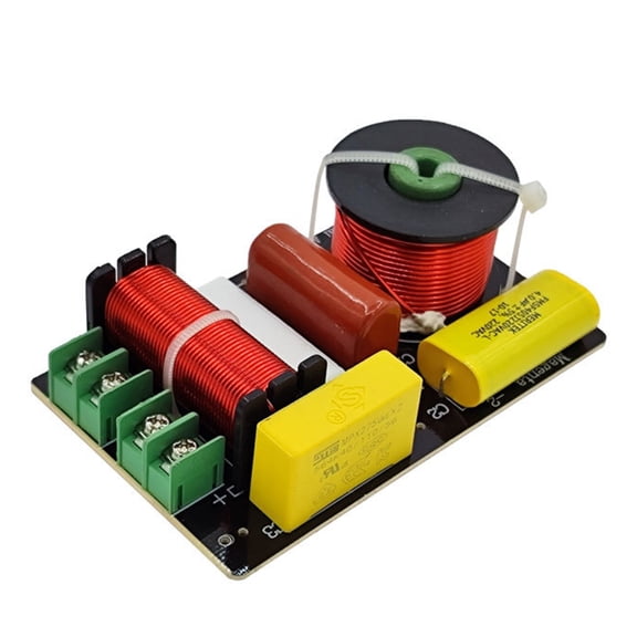 Advanced 2 Way Frequency Divider High End Sound Component 2 Speaker Crossover 200W Simple Installs for High End Speakers