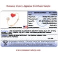 thumbnail image 4 of IGI Certified RVLA Romance Victory 18k Solid Rose Gold Diamond Red Enamel Ring (0.02ct, G-H color, VS2-SI1 Clarity), 4 of 6