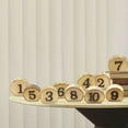 thumbnail image 3 of 1-10 Wooden Table Number Rustic Party Wedding Decoration Number Block Decor R5Z7, 3 of 6