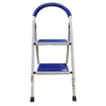 thumbnail image 4 of Escalera Practika de Acero 2 Peldaños Antiderrapantes Hasta 150 KG Azul, 4 of 5