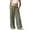 e-124Green136, variant on ANINEO Women Plus Size Linen Pants For Loose Fit Casual Drawstring Waist Elastic Ankle Trousers With Pockets Comfortable Breathable Summer Wide Leg Palazzo Solid Color Versatile Daily Female Slacks