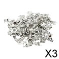 thumbnail image 1 of Colaxi 3-6pack 100Pcs 5X20mm Fuse Holder Clips Fuse Pipe Clamp Alloy Fuses Welding 3 Pcs, 1 of 8