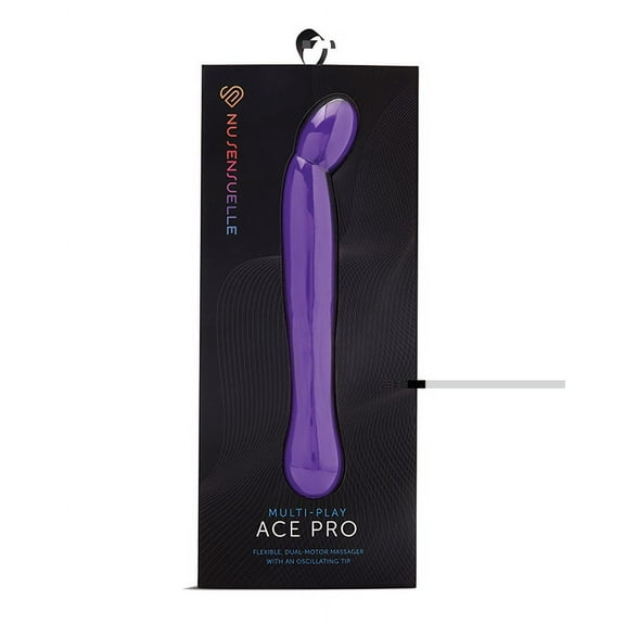 Nu Sensuelle Ace Pro Prostate & G Spot Vibe - Purple