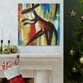 thumbnail image 6 of Kangaroo in Abstract - Canvas, 6 of 10
