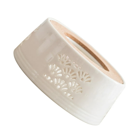 GOOHOCHY Household Modern Tea Warmer Hollow Design Teapot Warmer Ceramic Teapot Warmer