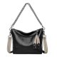 thumbnail image 2 of Designer Pu Leather Shoulder Bags For Women 2023 Chain High Capacity Handbags Travel Luxury Hand Bag Female Large Shoulder Bag, 2 of 2