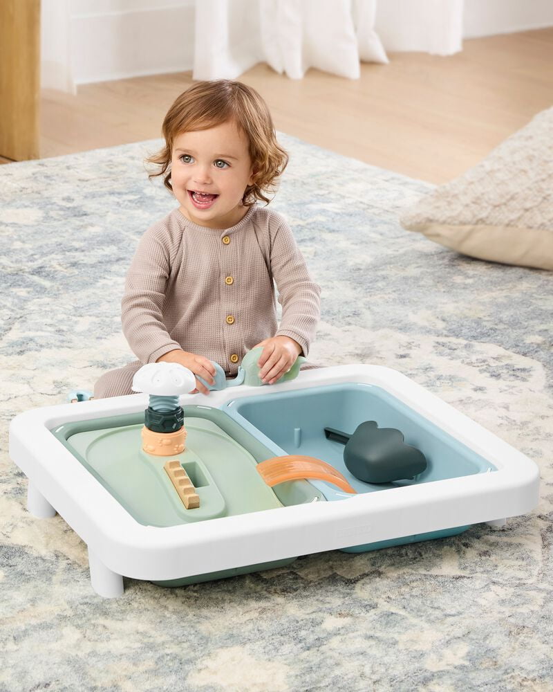 Skip Hop Discoverosity 3-in-1 Toddler Sensory Table with Developmental Activities