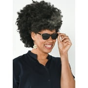 Solar Shield Dioptics Unisex Rectangle Fashion Sunglasses Black