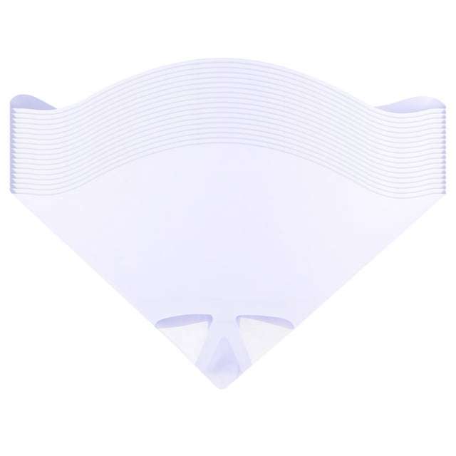 Unique Bargains 30Pcs 120 Micron 170mmx130mm Cone Paint Screen Funnel Nylon Mesh Paper Paint Strainer