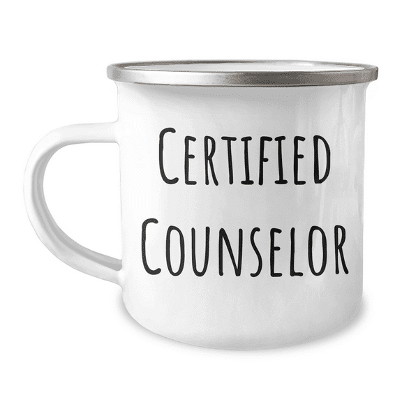 Funny Counselor Gifts for Men, Camping Mug with Inspirational Quote 'Life is an Adventure', Gifts from Family to Counselor, Father's Day Unique Gifts