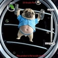thumbnail image 2 of 2D Cute Adorable Pug Acrylic Car Air Vent Fragrance Diffuser, 2 of 8