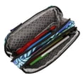 thumbnail image 3 of J World Boys and Girls Jojo Double Compartment Kids Pencil Case for School, Savanna, 3 of 6