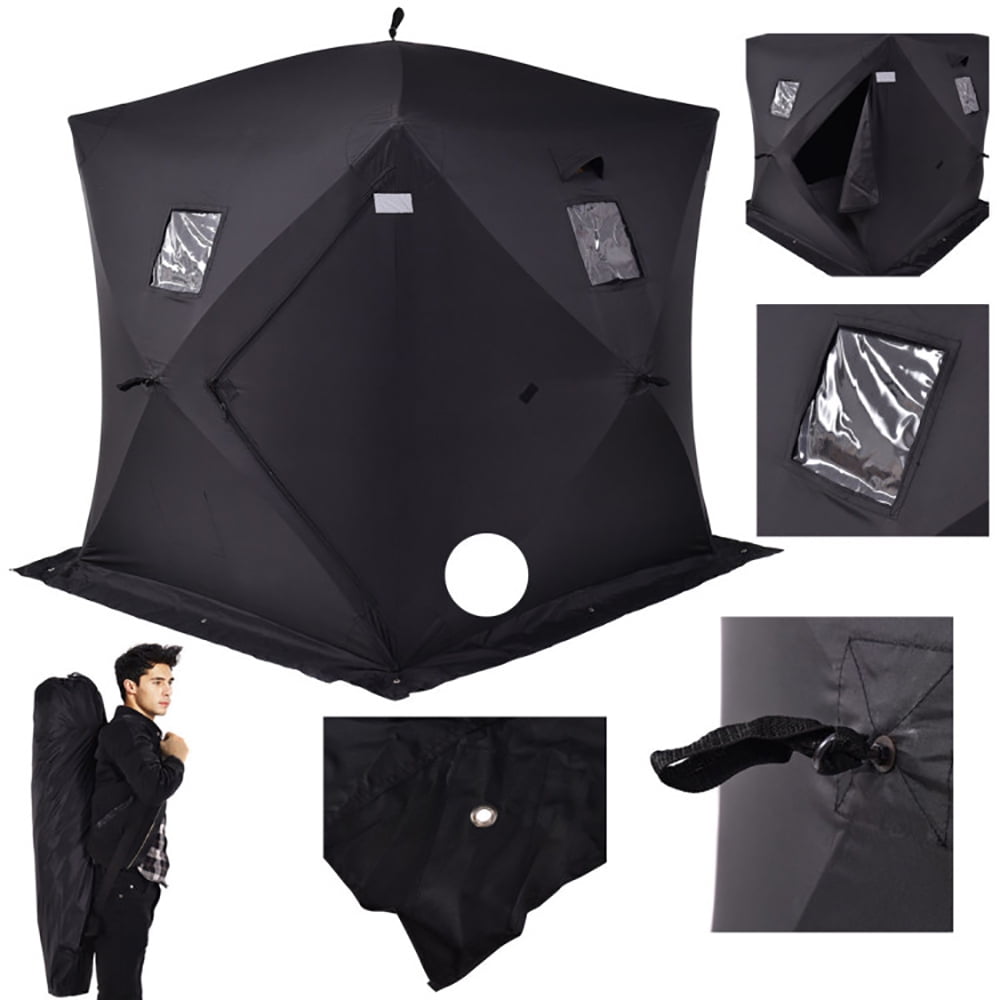 Aimee Lii 2-Person Outdoor Portable Ice Fishing Shelter Tent, Tent for Outdoor Campsites