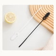 thumbnail image 4 of Uqiangy 2Pcs Straw Cleaning Brush,Water Bottle Straw Brush,Pack Extra Long Cleaning Wand,Soft Bristle Detail Scrubber|Inside Outside Washing Tool Drinking Bottle Brushing Tool(Black), 4 of 5