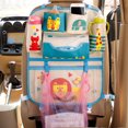 thumbnail image 1 of Bolsa de almacenamiento para asiento trasero de coche, organizador de bolsillo multifunción de dibujos animados para asiento trasero de coche tipo 2, 1 of 5