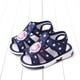 thumbnail image 5 of Puntoco Sandalias De Verano Para Bebés,(1-3 Años) Bebé Verano Nuevo Casual Cómodo Transpirable Sandalias Para Niños Antideslizantes Fondo Suave Zapatos Para Bebés Zapatos Para Bebés Pequeños Azul 22, 5 of 9