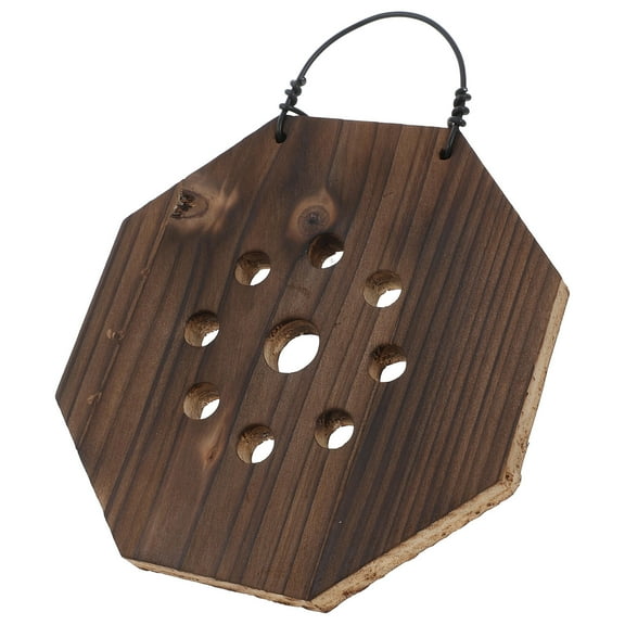 Hemobllo Wooden Vertical Wall Planter for Indoor Plants - Ideal for Ferns, Orchids, Platycerium, and Decor
