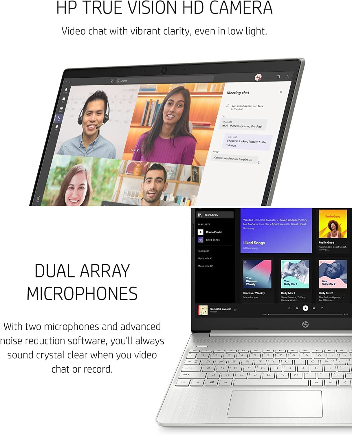 HP 15 Laptop, 15.6" FHD Display, Intel Core i5-1135G7(Beats i7-1065G7), 32GB RAM, 1TB SSD, Intel Iris Xe Graphics, Numeric Keypad, Webcam, Wi-Fi, Bluetooth, Windows 11 Home, Cefesfy USB Hub