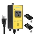 thumbnail image 1 of 220V Automatic Remote Vacuum Switch, KTNNKG Wireless Outlet for High Power Dust Collector Tools, 5s/10s Delay Off Autoswitch,20A/, 1 of 9