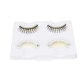 thumbnail image 2 of 2 pares de pestañas postizas naturales, densas, reutilizables, autoadhesivas, 3D, para salones de belleza caseros LD2204, 2 of 14