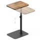 thumbnail image 1 of Mesa auxiliar para TV HzTinT con altura ajustable y base metálica giratoria, 1 of 7