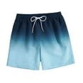 thumbnail image 2 of CEHVOM Caleçon de Bain Dégradé pour Homme Adulte Boxeur Short de Natation Décontracté Pantalon de Plage, 2 of 3