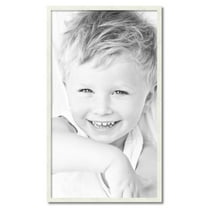 ArtToFrames 24" x 42" White Picture Frame, 24x42 inch White Wood Poster Frame (WOM-5140)