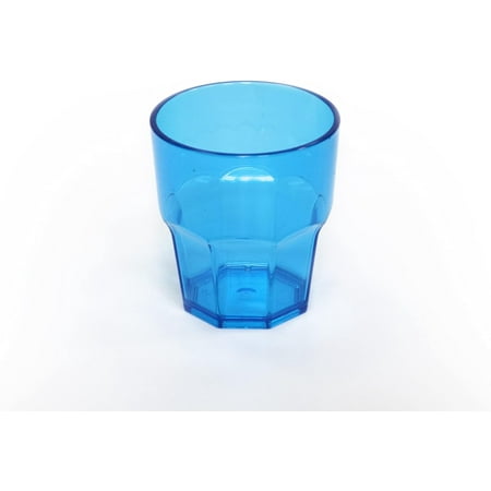 

Colored s: Dishwasher Safe Plastic Drinking Glasses – 10 Oz Outdoor Glassware and Drinkware - Childrens Drinking Glasses – BPA Free - Blue