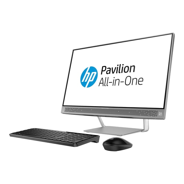 Hp Pavilion 24 10 All In One Desktop Pc With Intel Core I5 7400t Processor 8gb Memory 23 6 Monitor 1tb Hard Drive And Windows 10 Home Walmart Com Walmart Com