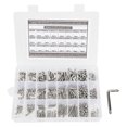 thumbnail image 1 of 540Pcs Pan Head Hex Socket Screw Set 304 Stainless Steel M3 M4 M5 + 1Pc Screwdriver, 1 of 4