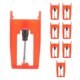 thumbnail image 1 of 8 Pcs Record Player Needle Turntable Ruby Replacement Stylus Needles for Vinyl Record Player, 1 of 5