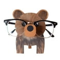 thumbnail image 2 of BKER Wooden Animal Glasses Storage Ornament Desktop Wooden Crafts Glasses Display Rack, 2 of 4