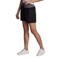thumbnail image 3 of RBX Active Women's Knit Waist Stretch Woven Walking Short With Pockets, 3 of 5