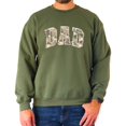 thumbnail image 6 of Camo Dad Sweatshirt for Men Hunting Sweatshirt for Father Military Camouflage Crewneck Army Green Sweatshirt Adult Large, 6 of 7