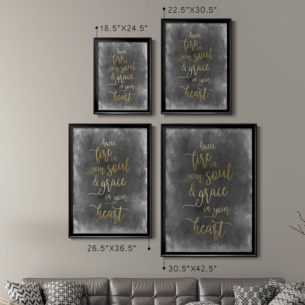 Fire in Your Soul Premium Classic Framed Print - Ready to Hang